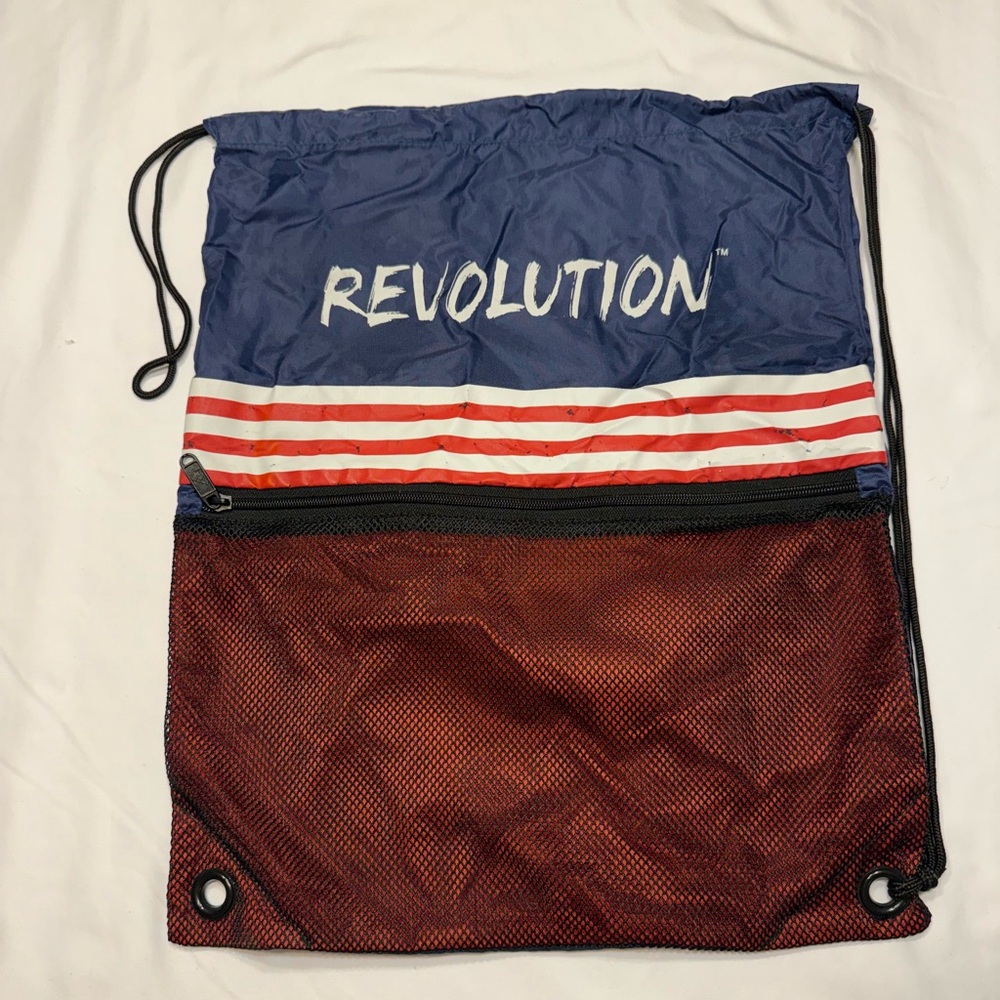 Adidas Major League Soccer New England Revolution Soccer Team Drawstring Bag.